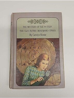 1966 Nancy Drew Double Mystery: 99 Steps & The Clue in the Crossword Cipher